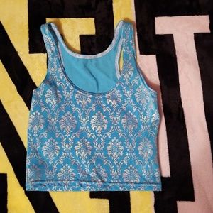 Sky Blue wallpaper crop top